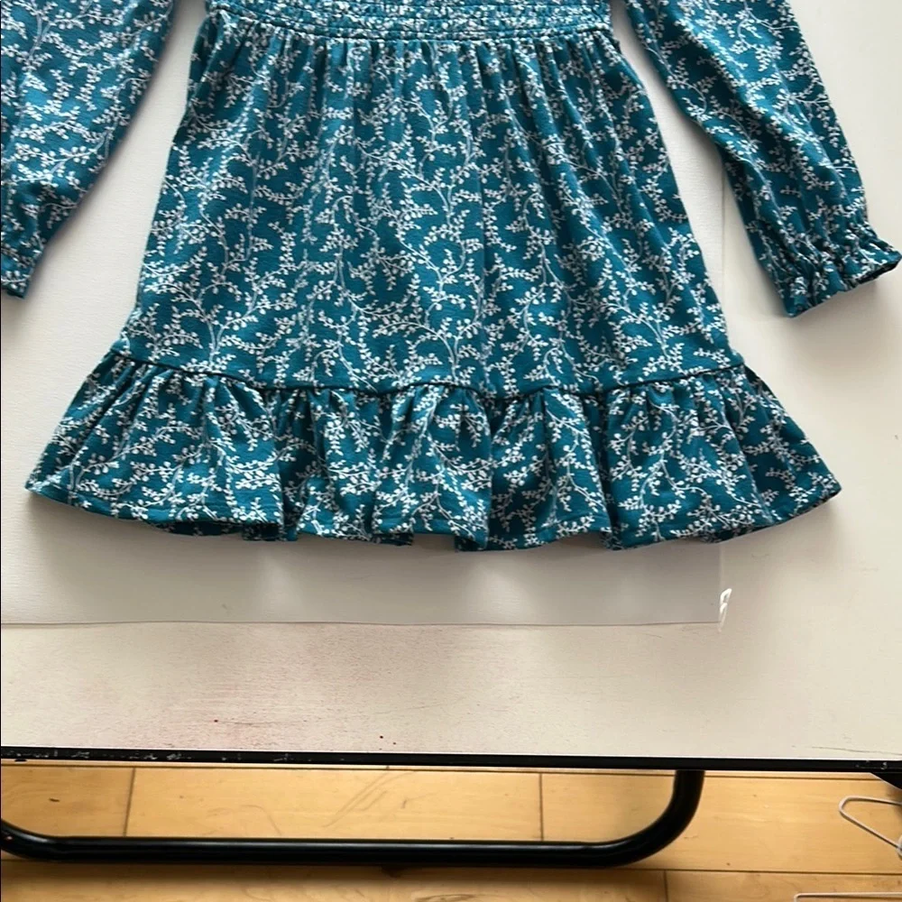 Matilda Jane Just Imagine Zoe Floral Smocked Long Sleeve Girls Dress NWT Size 4